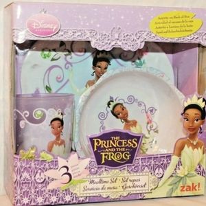 ZAK! Disney Princess and the Frog Mealtime Set